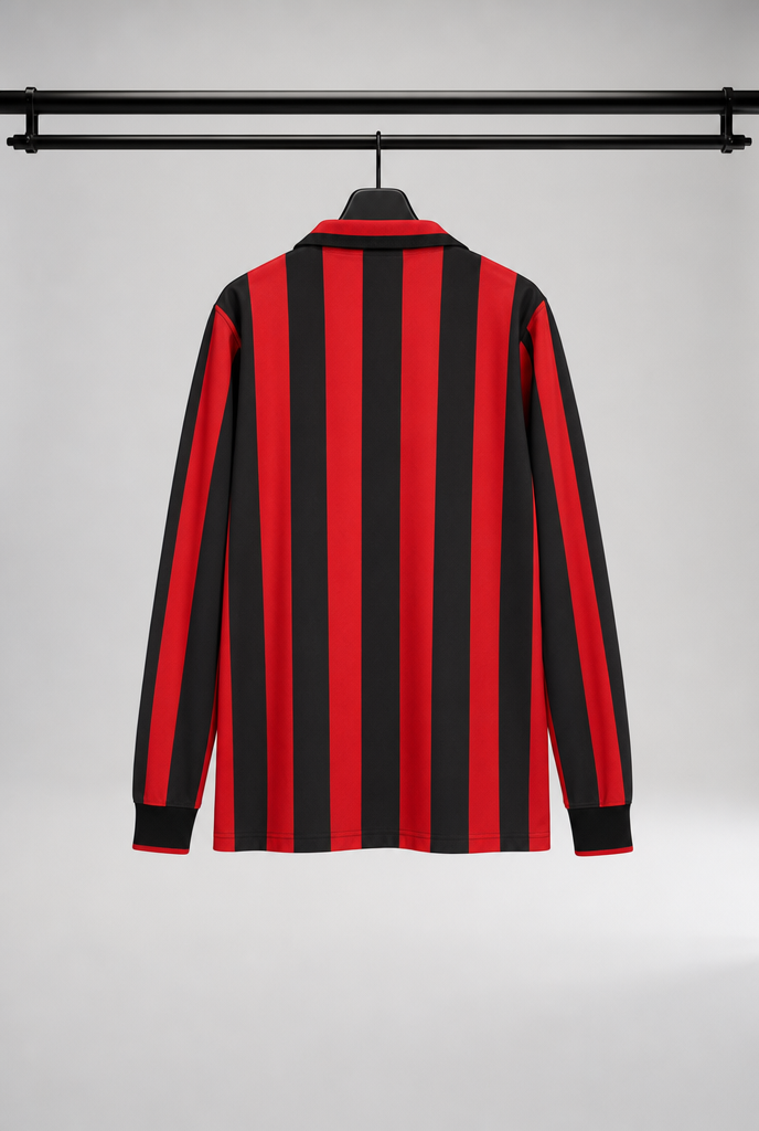 AC Milan Retro Prima Maglia Manica Lunga 1989/1990 - immagine 2