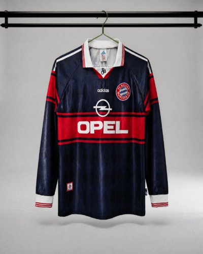 fc bayern münchen 1995/96 manica lunga retro